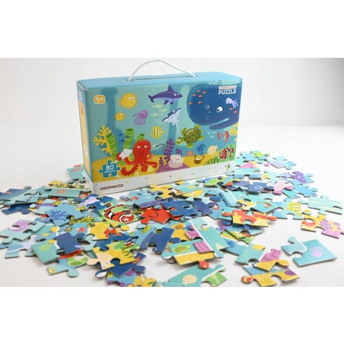 Puzzle Obserwacyjne Ocean 80 el. 300134
